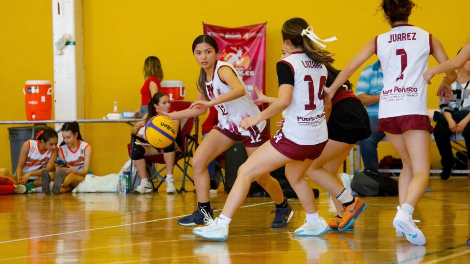 LOGRAN PRIMEROS ENCESTES EN LOS ESTATALES DE BASQUETBOL 3X3 